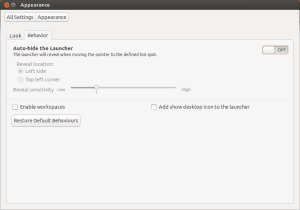 Workspace auf Ubuntu 13.04 aktivieren